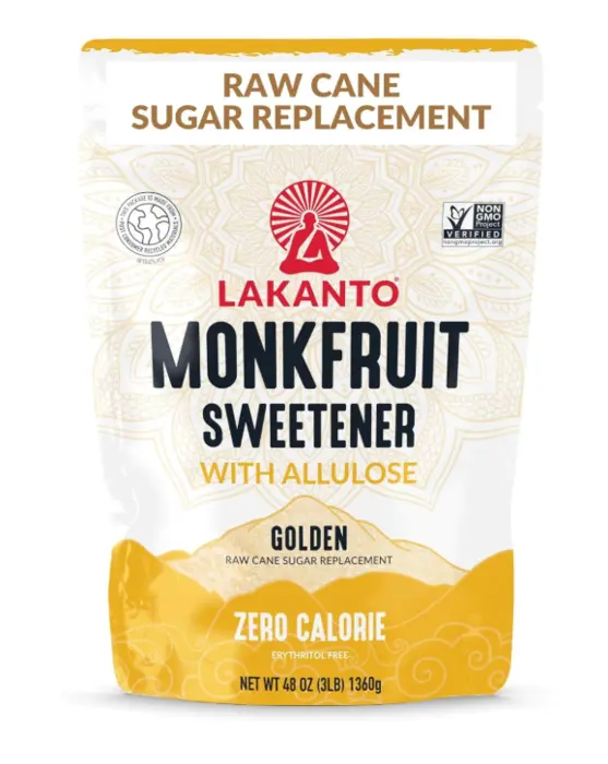 Endulzante Lakanto Monk Fruit con alulosa